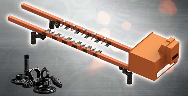 伺服步进梁装置